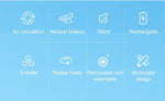 3-Speed USB Foldable Portable Telescopic Fan