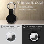 AirTag Silicon Case with Keychain Holder
