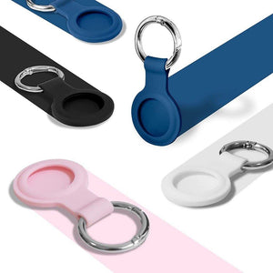 AirTag Silicon Case with Keychain Holder