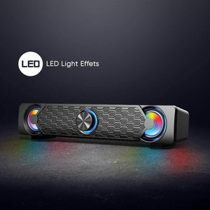 AudioBox AudioBar U250 Powerful Audio Sound Bar With LED Light Effects