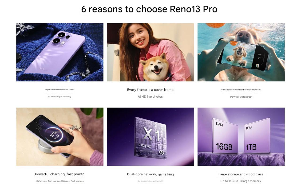 Oppo Reno 13/ 13 Pro 5G (256GB/512GB)