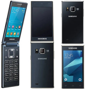 Samsung G9198 Dual Touch Screen Android LTE Flip Phone *REFURBISHED*