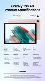 Samsung Tab A8 10.5" Wifi + LTE (4/64GB)